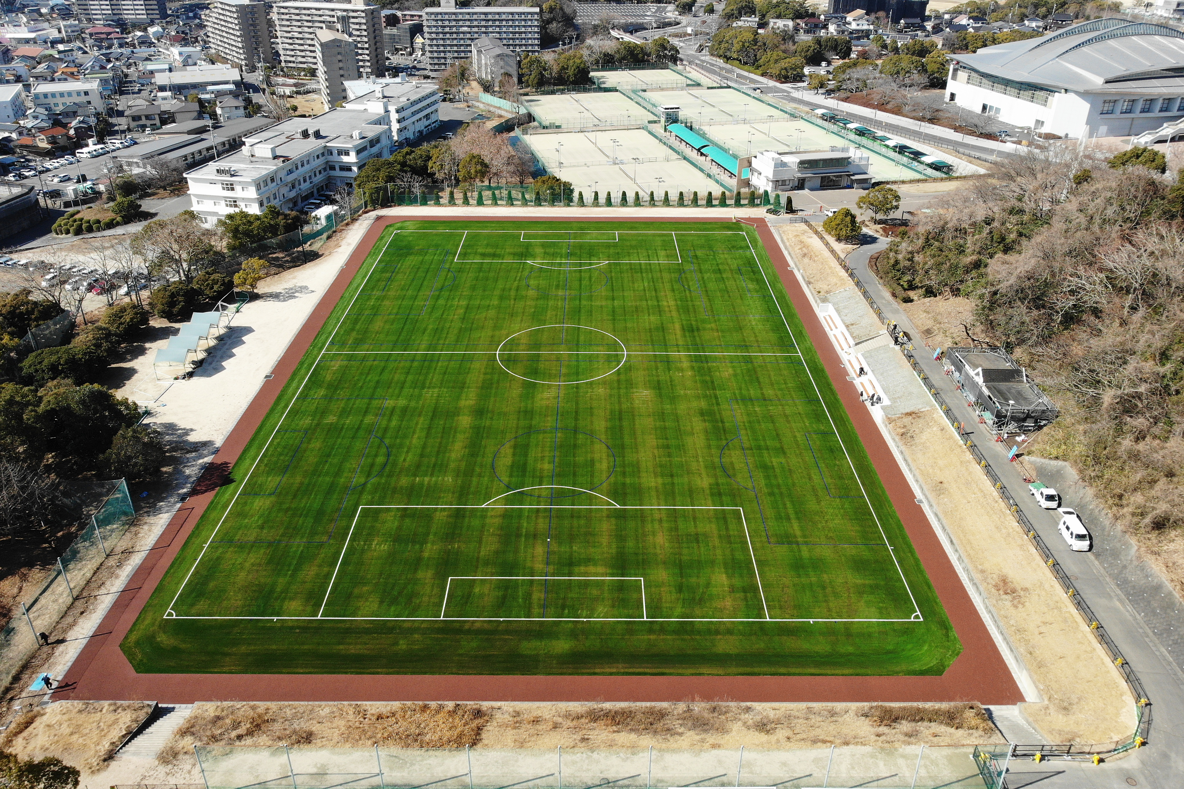 周南市サッカー場